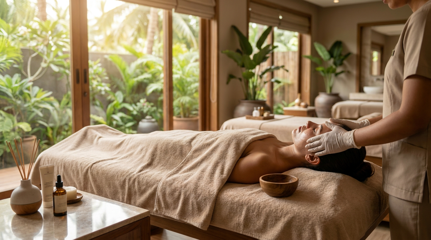 Facial and skincare treatment at 13 Studio salon, Goa