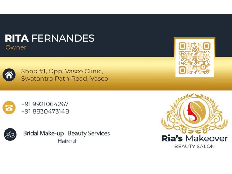 Ria’s Hair & Beauty Salon – Beauty Salon in Goa